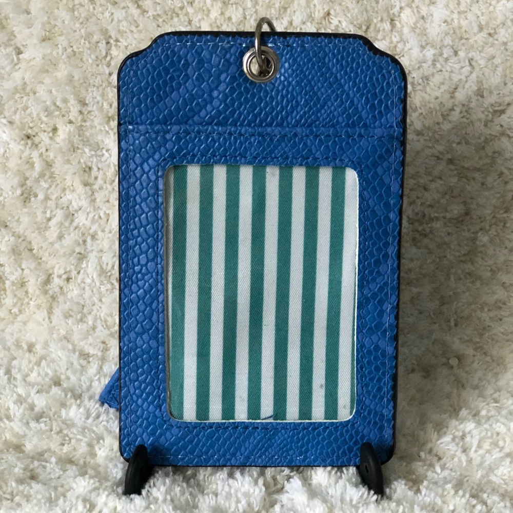 ID/credit card holder with strap